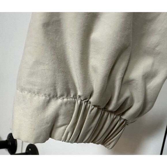 Eddie Bauer Bomber Beige Mens Small Outdoor Thinsulated Fleece Lined - Picture 8 of 12